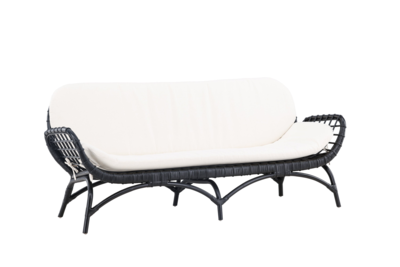 Quarto 3-Zits Tuinbank - Zwart