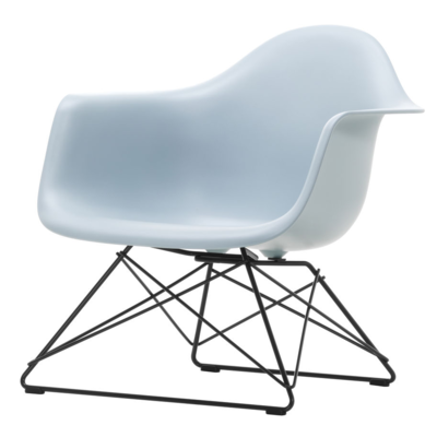 Vitra loungestoel Eames LAR zwart onderstel