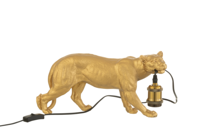 Tafellamp Puma goud Small