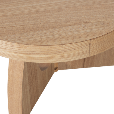 Tala bijzettafel mdf fineer naturel 35xo55 cm