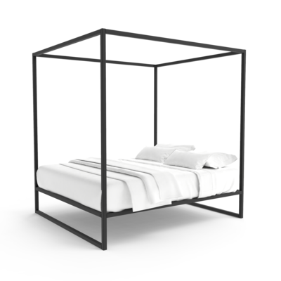 Hemelbed bedframe °02 | Zwart