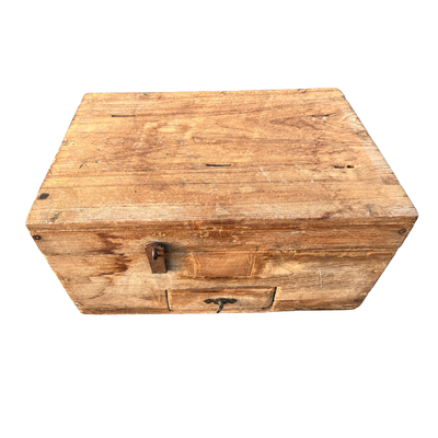 Oude opbergkist uniek item
