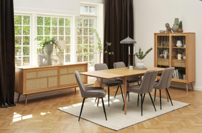 Verlengbare houten eettafel Boas - 150 x 90 cm