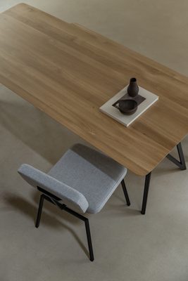 Studio HENK tafel New Co Rechthoekig, zwart frame - Smart Collectie