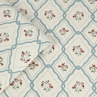 Behang Laura Ashley Pinford Trellis