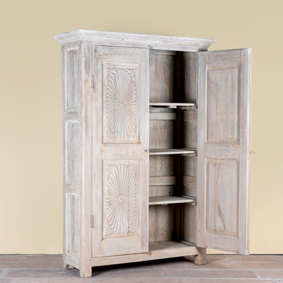 Kaiden - Teakhouten Kast van Oud Hout