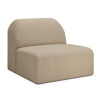 Bulky modulaire sofa - almond