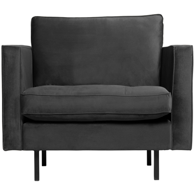 Rodeo classic fauteuil ribstof roestbruin