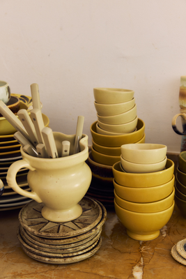 HKliving Servies Farmhouse Ceramics Schaaltjes XS - set van 4