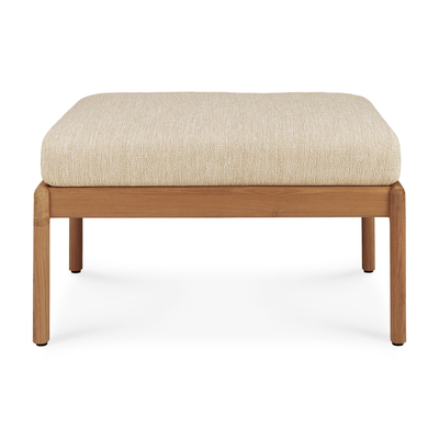 Teak Jack footstool - outdoor