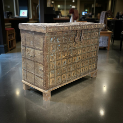 Wandkist messing India uniek