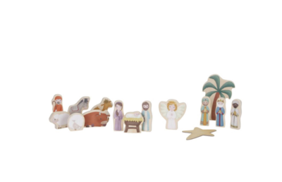 Kerststal koffer