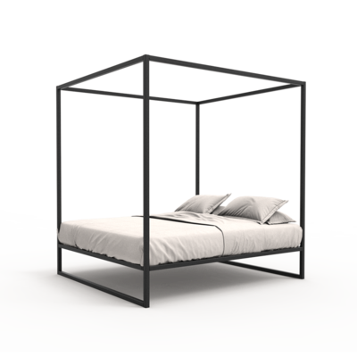 Hemelbed bedframe °02 | Zwart