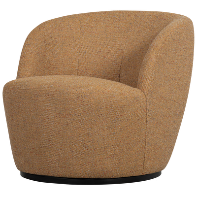 Serra draaifauteuil naturel melange