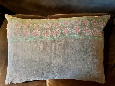 Kussen Kantha vintage 50x70 cm