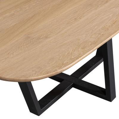 Tablo eettafel organisch dl 220x100cm transparant [fsc]