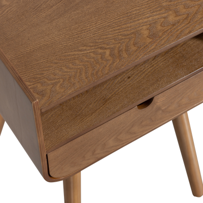Nils nachtkastje/bijzettafel hout oudroze [fsc]