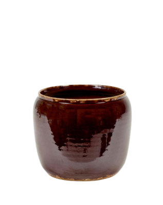 Serax plantenpot Costa brown