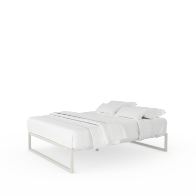 Stalen bedframe °01 | Wit