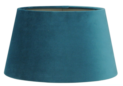 Staande lampenkap Palermo velours blauw