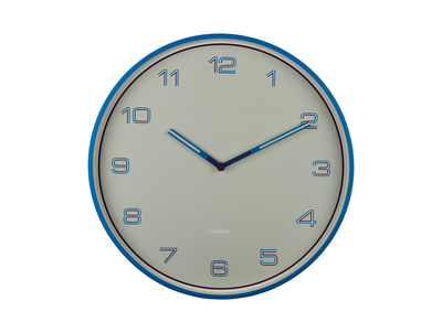 Wandklok Lined Numbers