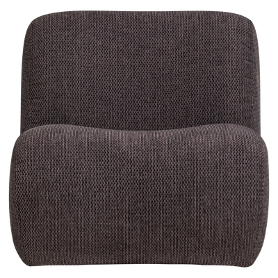Nomu fauteuil grove chenille lichtbruin [fsc]