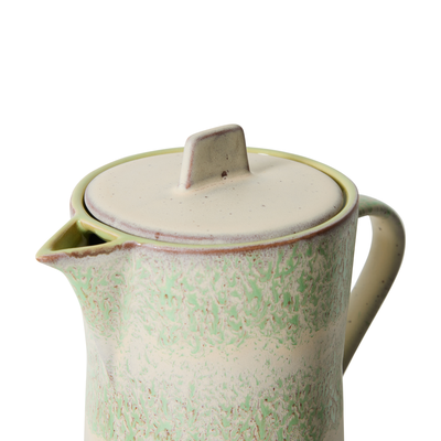 70s ceramics: tea pot, slush