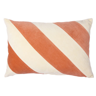 HKliving kussen Velvet Gestreept Diagonaal 40x60