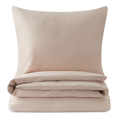 Dekbedovertrek Cotton Satin almond