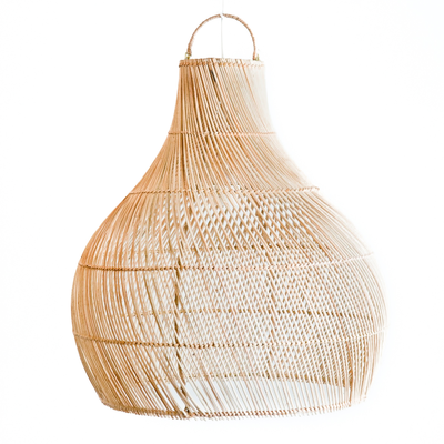 Rotan hanglamp Bangli natural