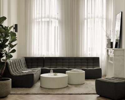 Ethnicraft - koffietafel Elements rond