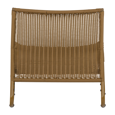 West tuin loungestoel honinggeel