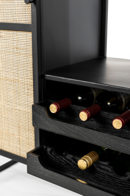 Housecraft living wijnkast Guuji laag