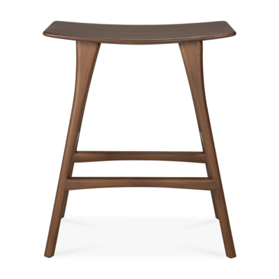 Ethnicraft - hoge kruk Osso 65 bruin teak