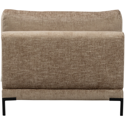 Couple loveseat element mud melange