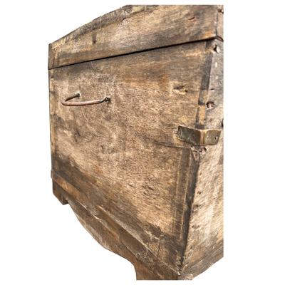 Oude opbergkist uniek item