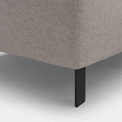 Loods 5 u-hoekbank Toronto nero