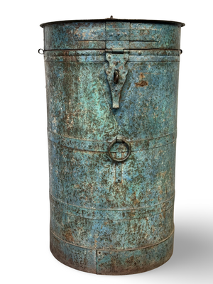 Ton blauw ijzer unieke