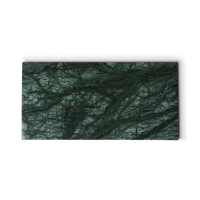Marmer dienblad M 15x30cm - groen