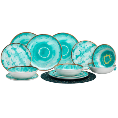 Flamefield servies Boho Dream - 12-delig melamine