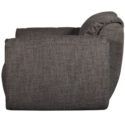 Baggy loveseat geweven chenille bruin