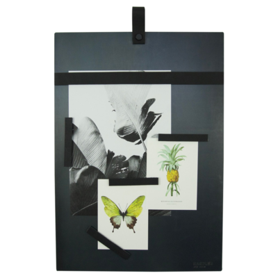 Magneetbord met magneetstrips