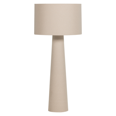 Loft vloerlamp xxl metaal/boucle naturel 160xo70 cm