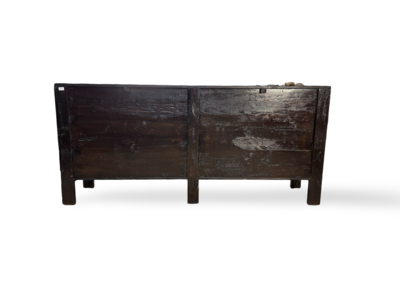 Dressoir 4 deurs blauw/groen lak