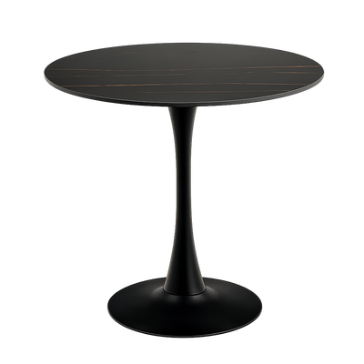 Marly ronde eettafel keramiek wit - Ø90x75 cm
