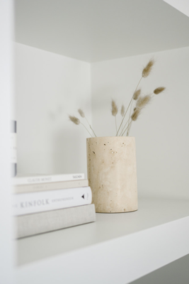 Travertine wijnkoeler/vaas