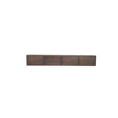 Zwevend Tv-meubel All Walnut