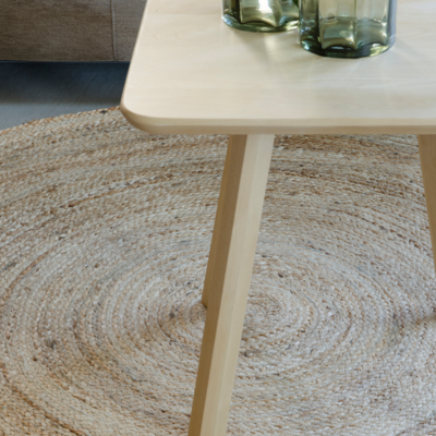 Vloerkleed Jute rond
