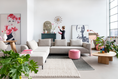 Loods 5 Design hoekbank Notch rechts