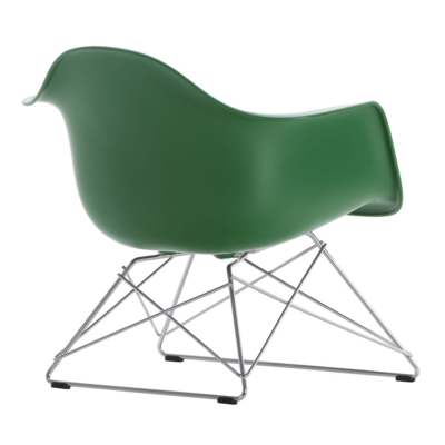 Vitra loungestoel Eames LAR chroom onderstel